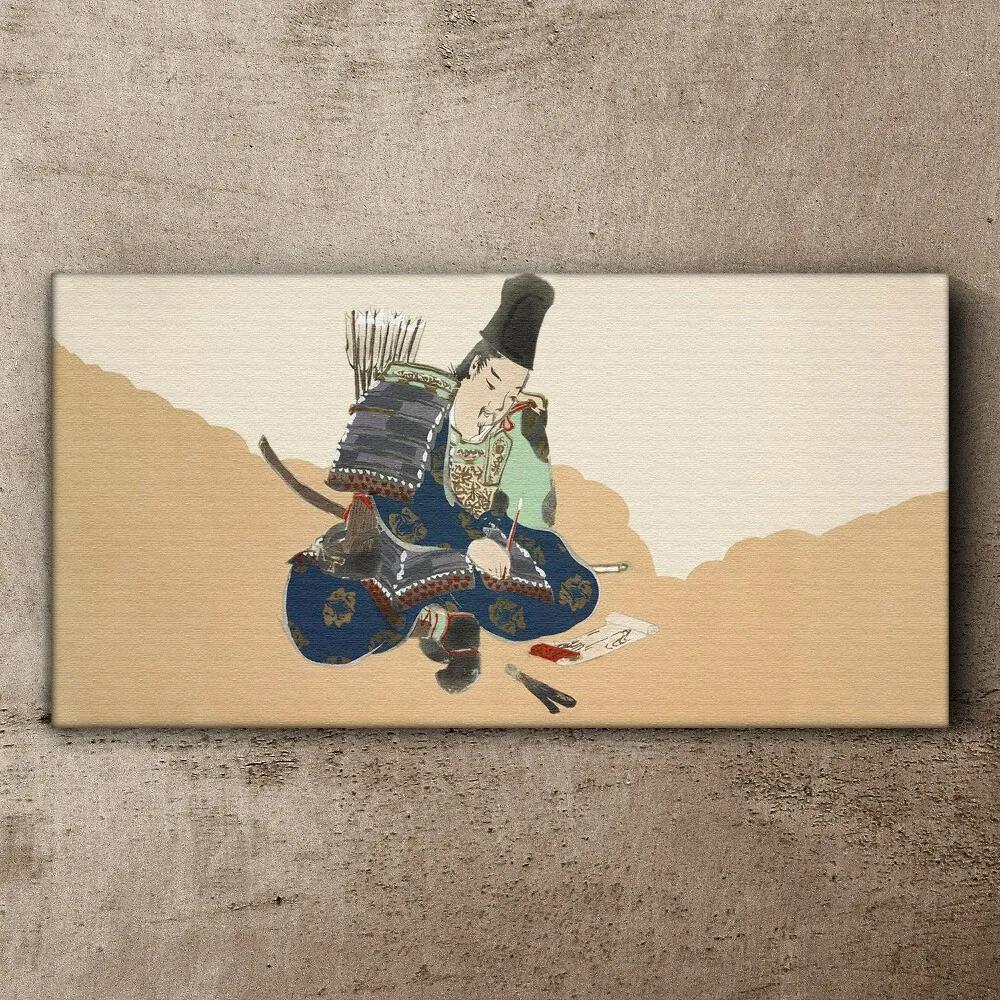 Obraz Canvas Samuraj šípka z luku