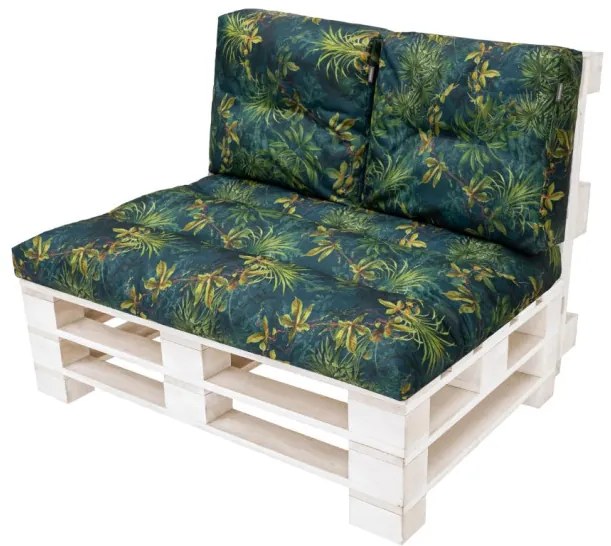 Vankúš na palety FLORA zelená tráva