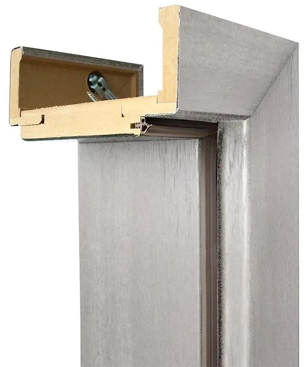 Regulovaná zárubňa 60P 100-140 dub strieborný