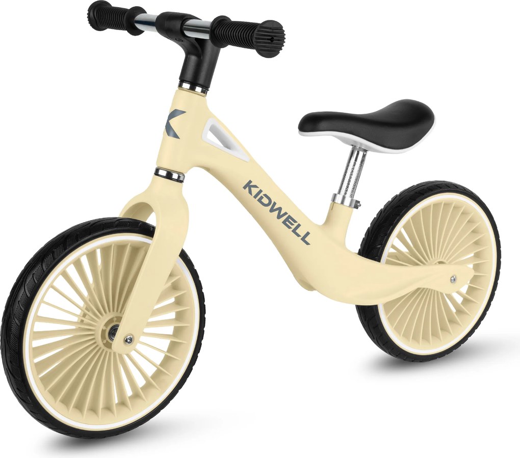 Kidwell NIX odrážadlo pre deti - ľahké balančné bicyklo s nylonovým rámom a PU kolesami