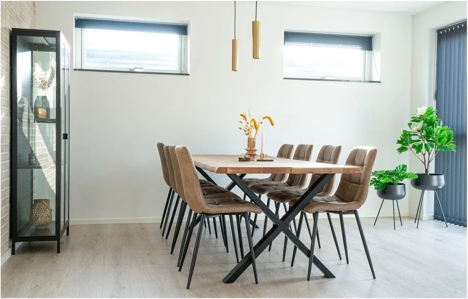 Jedálenský stôl s doskou z dubového dreva 95x240 cm Toulon – House Nordic