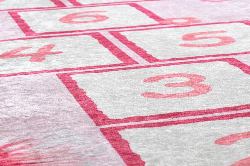 Dywany Łuszczów, Detský kusový koberec Junior 51828.802 Ballerina pink, 120x170, ružová, detská izba