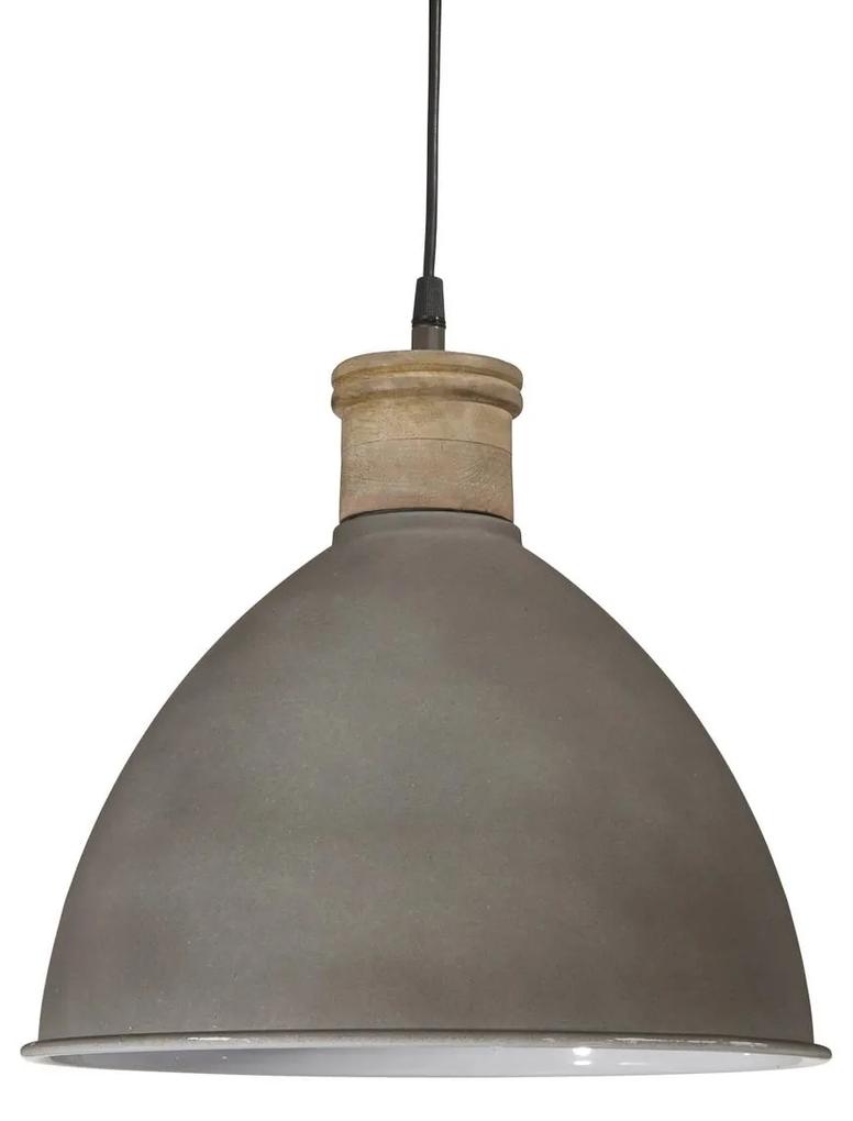 PR Home Roseville závesná lampa Ø32cm cement sivá