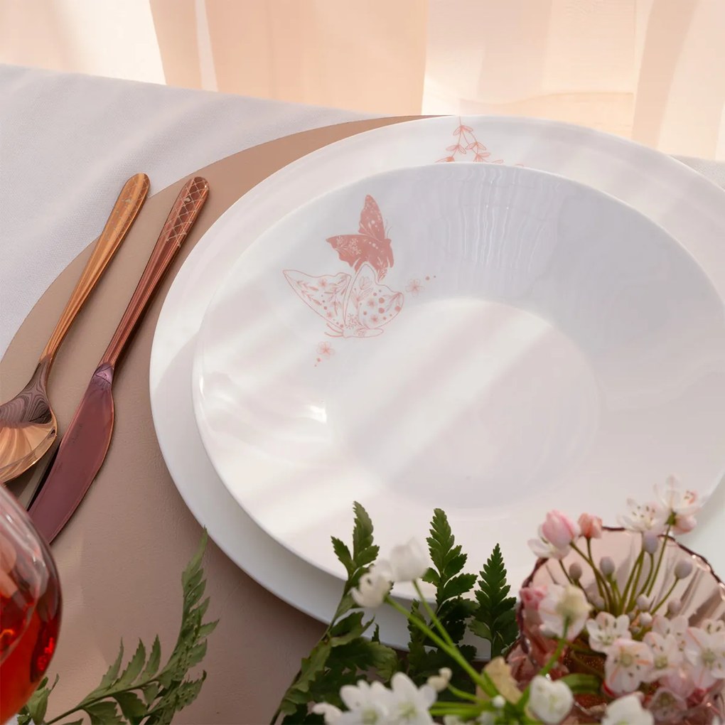 Tanier hlboký Butterfly 22 cm - Premium Platinum Line Easter - 490030