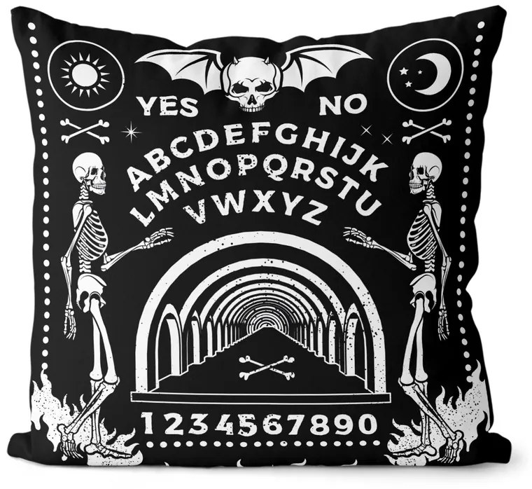 Vankúš Ouija (Veľkosť: 55 x 55 cm)