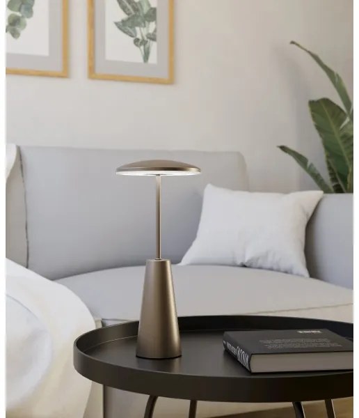 Eglo 900924 - LED Stmievateľná vonkajšia lampa PICCOLA 2,8W/5V 5200mAh IP54 béžová