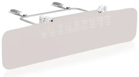 Lionelo - Bezpečnostná zábrana na posteľ LORA XL šedá