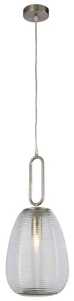 Searchlight 43581-1SN- Luster na lanku ELIXIR 1xE27/60W/230V číra