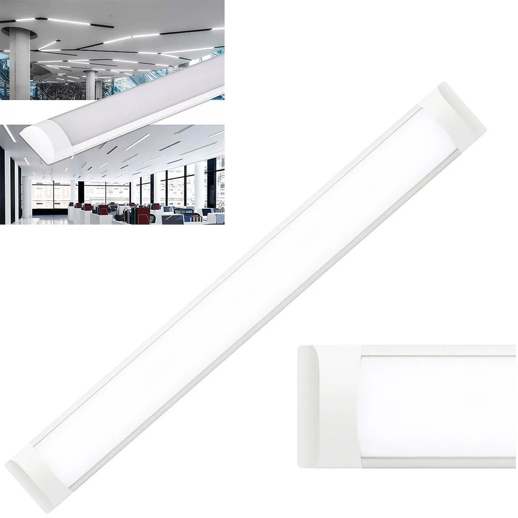 Toolight Toolight, LED stropný panel 120cm, namontovaný na povrch, 35W, biela, OSW-10242