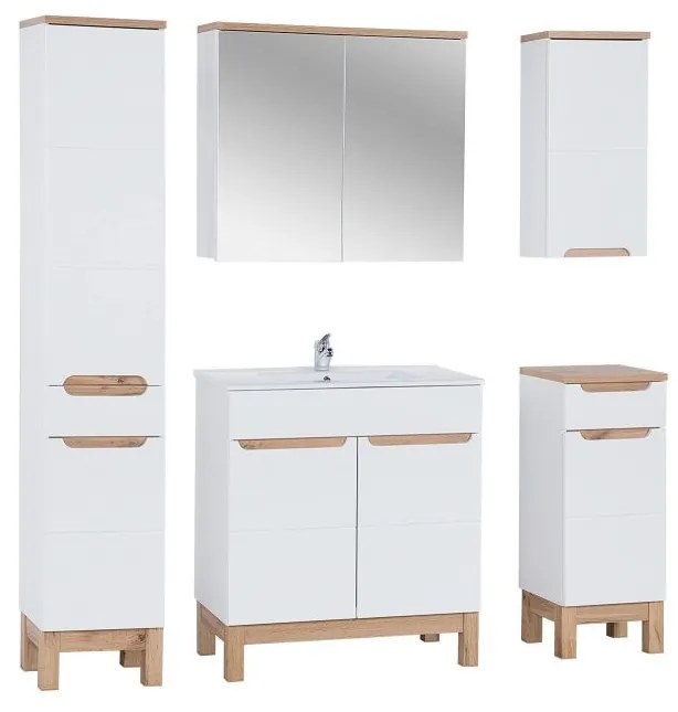 CMD Kúpeľňové zrkadlo BALI WHITE 840