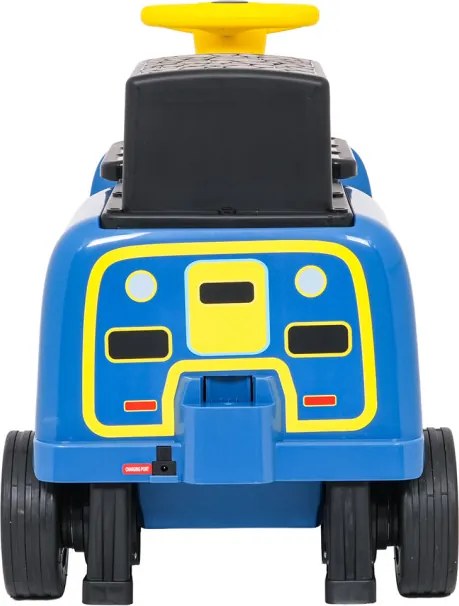Elektrické autíčko rušeň modré