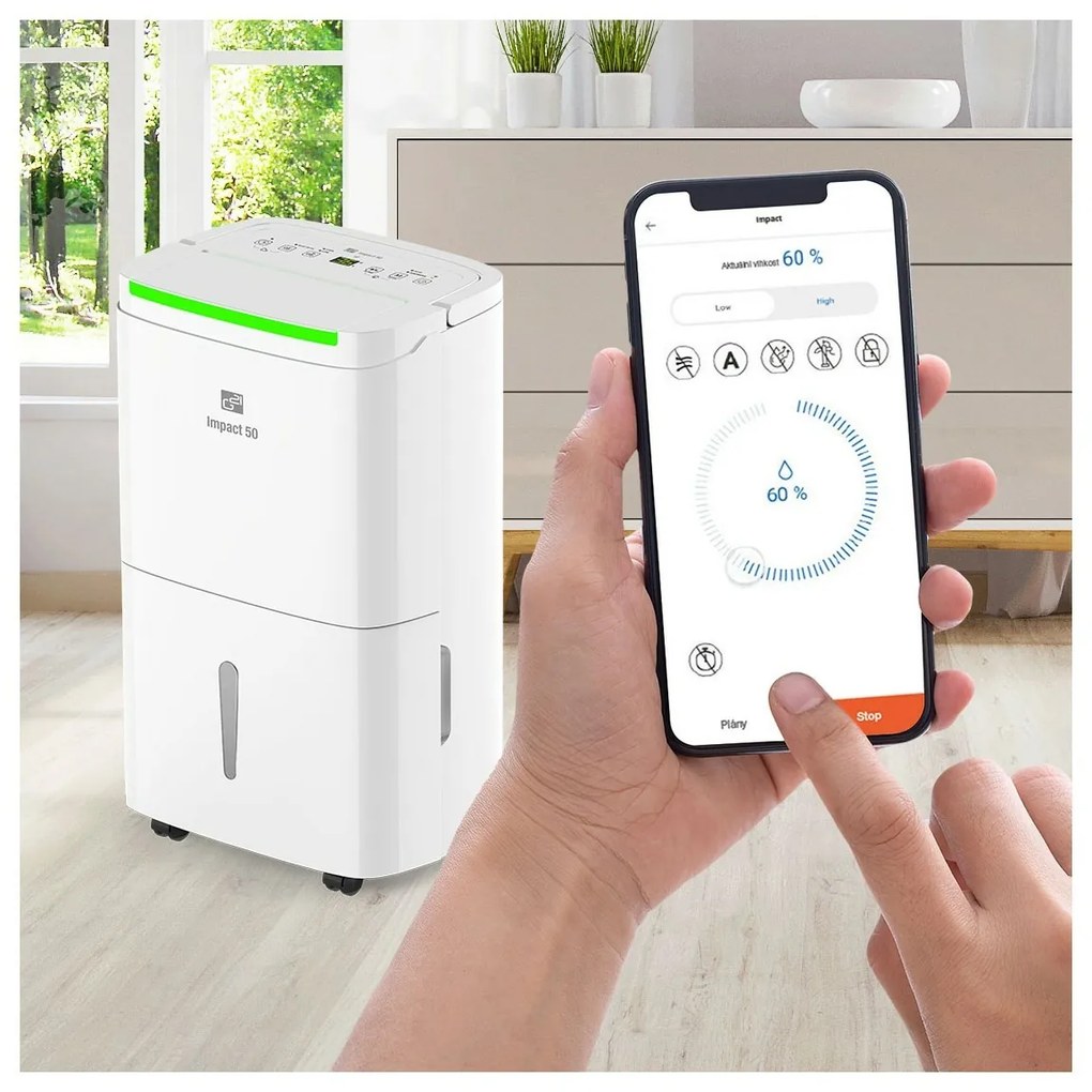 Odvlhčovač G21 Impact s WiFi 50 l/24 h, XL