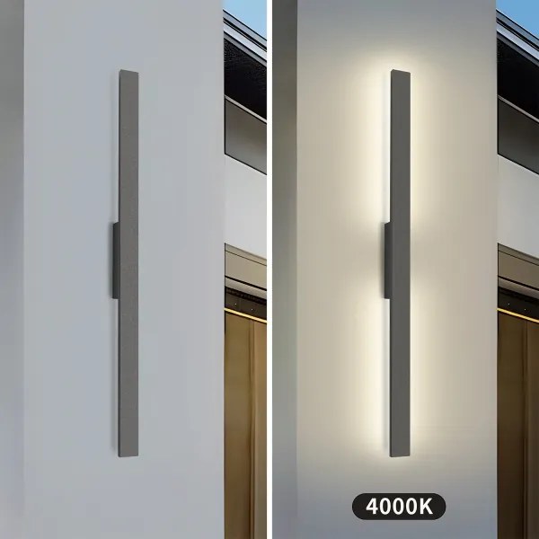 Brilagi - LED vonkajšie nástenné svietidlo LUNA LED/24W/230V 4000K IP65 antracit