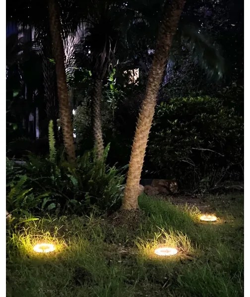 Immax 08496L-SADA 4xLED Vonkajšie solárne osvetlenie so senzorom 0,048W/2V IP68