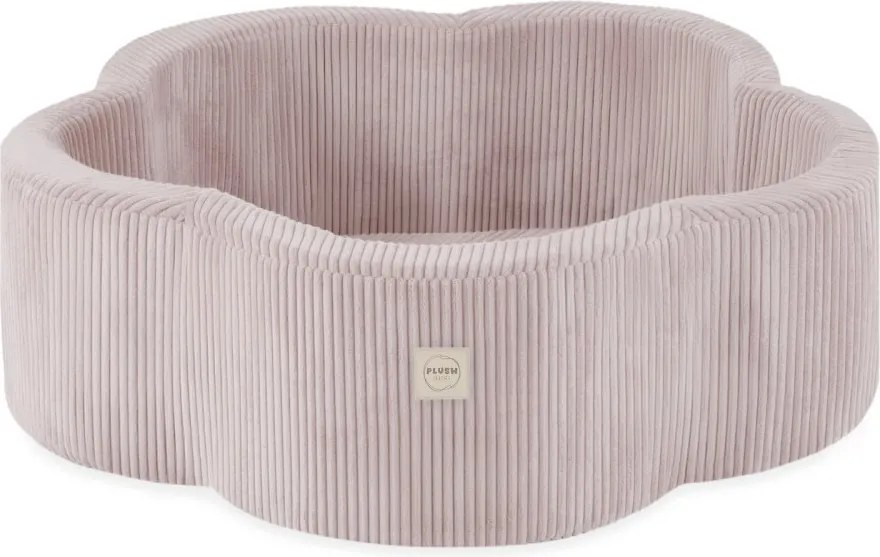 Suchý bazén kvietok – ružový menčester 95×30 cm + 200 guličiek