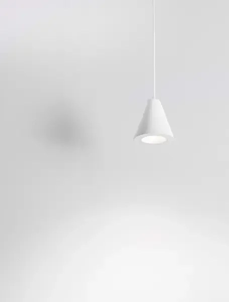 LED biely moderný luster Irmos