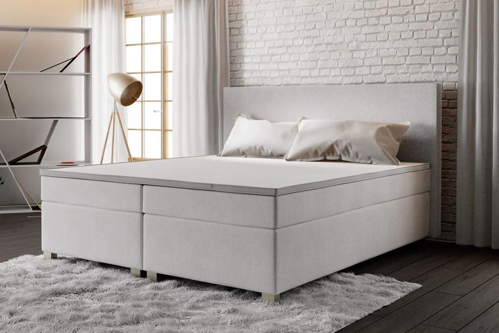 Najlacnejsinabytok SIMPLE čalúnená manželská posteľ 180 x 200 cm, COSMIC 10