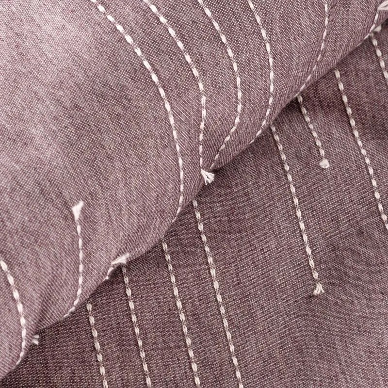 EUROFIRANY Bavlnená posteľná súprava s ozdobným prešívaním 160 cm x 200 cm viacfarebná 85% bavlna 15% polyester