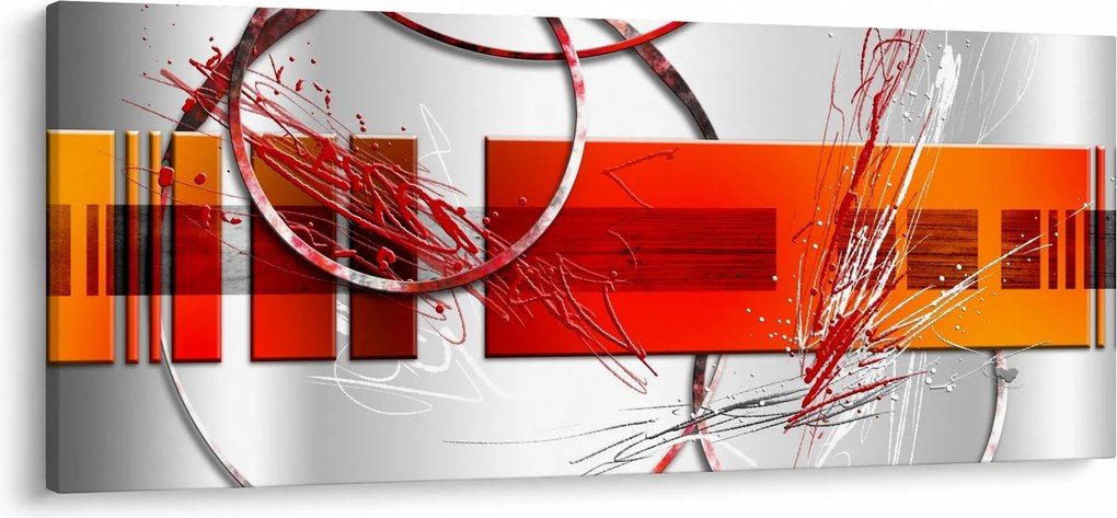 Abstraktný obraz (120x50 cm)