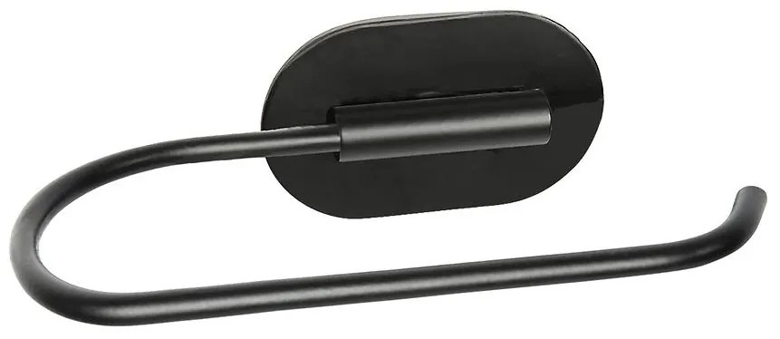 Držiak na toaletný papier Loft čierny