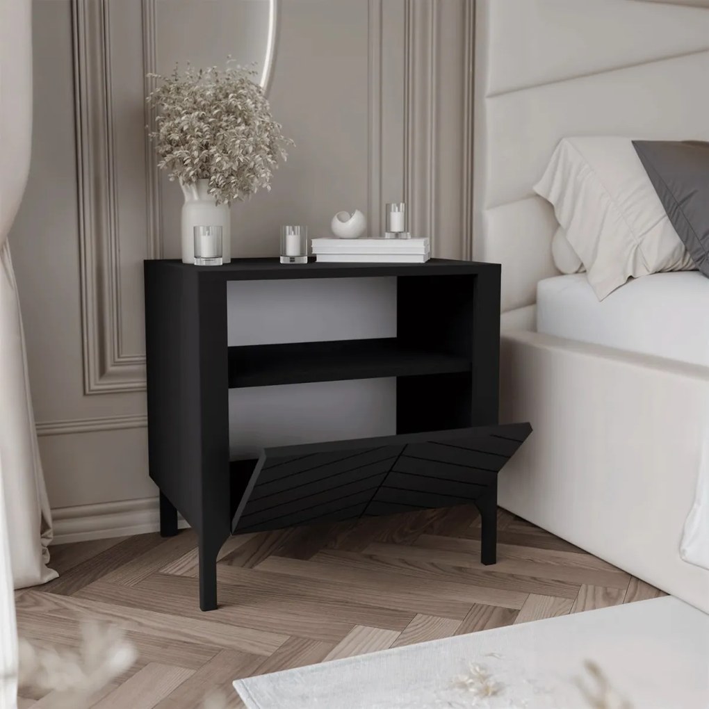 NOČNÝ STOLÍK SALOME ČIERNY