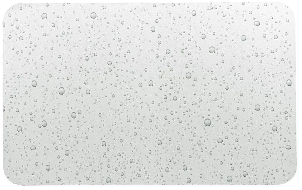 Svetlosivá kúpeľňová predložka 50x120 cm Splash – douceur d'intérieur
