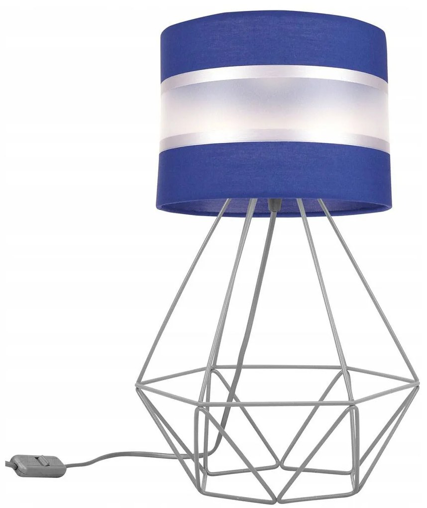 Stolná lampa Elegance, 1x textilné tienidlo (výber zo 6 farieb), (výber z 3 farieb konštrukcie)