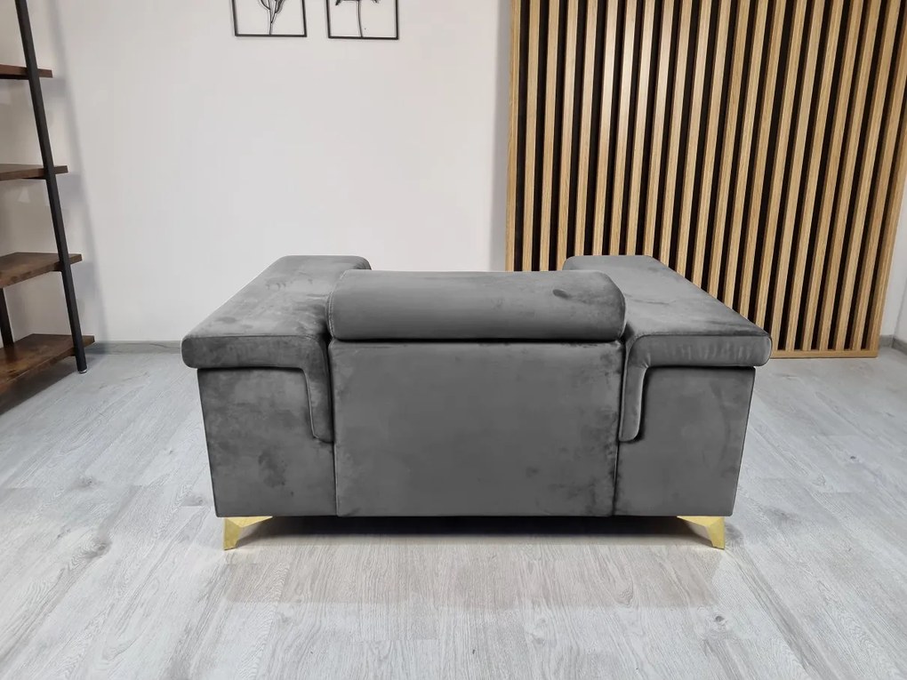 KRESLO VIKTORIA RÔZNÉ ČALÚNENIA ZAMAT EKO-KOŽA LÁTKA