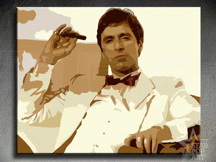 Ručne maľovaný POP Art obraz AL PACINO | rôzne rozmery