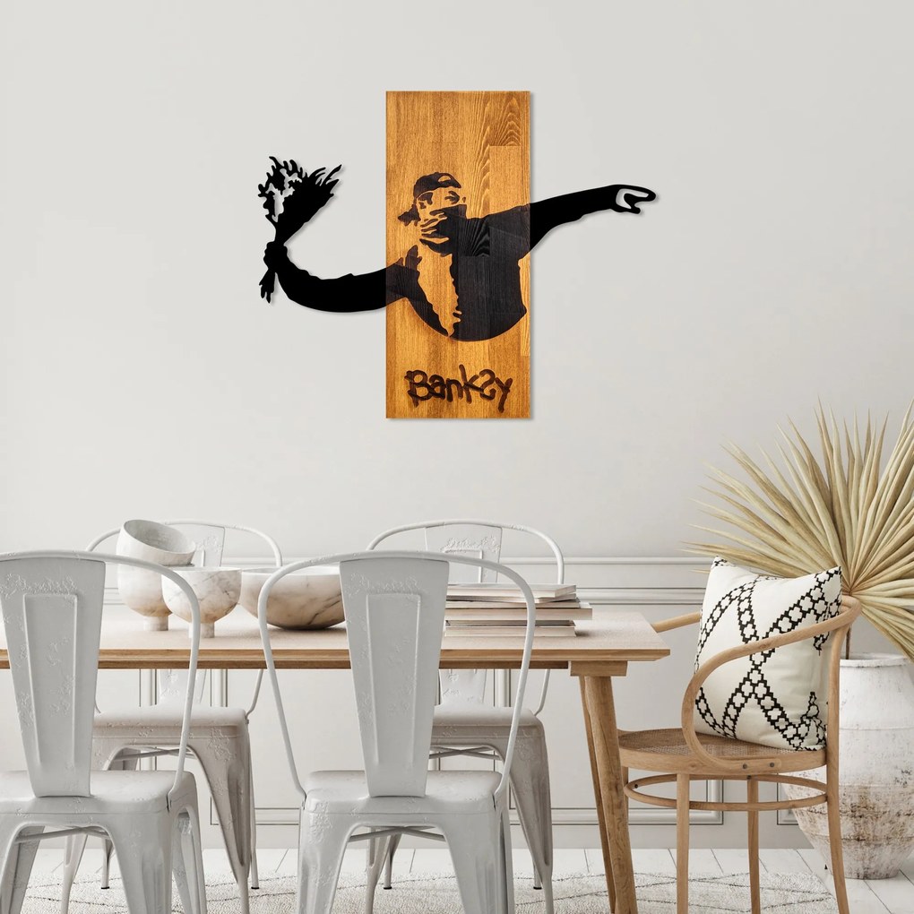 Banksy - Flower Thrower