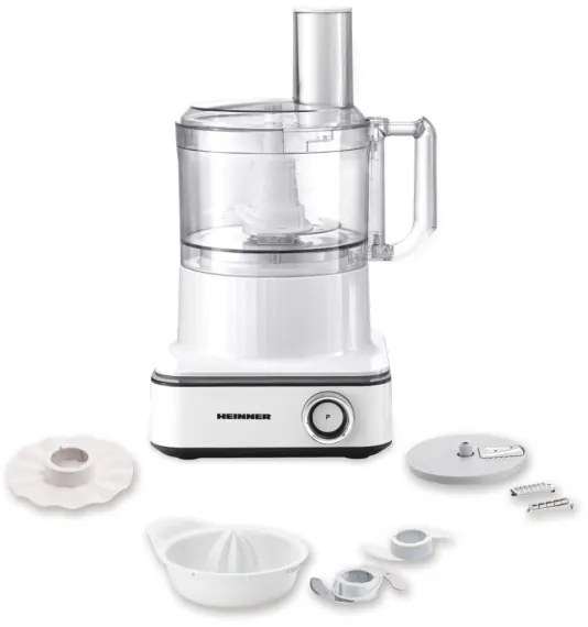 Heinner HFP-K1000WP - Kuchynský robot 1000W/230V biela