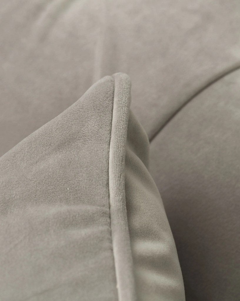 Kreslo Chesterfield Classic Velvet Dark Grey 118 x 96 x 77 cm