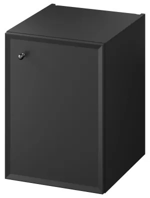 Cersanit S1022-005 - Závesná kúpeľňová skrinka MILLE 40x45 cm matná čierna