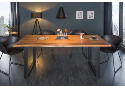 Jedálenský stôl Mammut 44512 200x90cm Masív drevo Acacia - PRODUKT JE SKLADOM U NÁS - 1Ks  - Komfort-nábytok