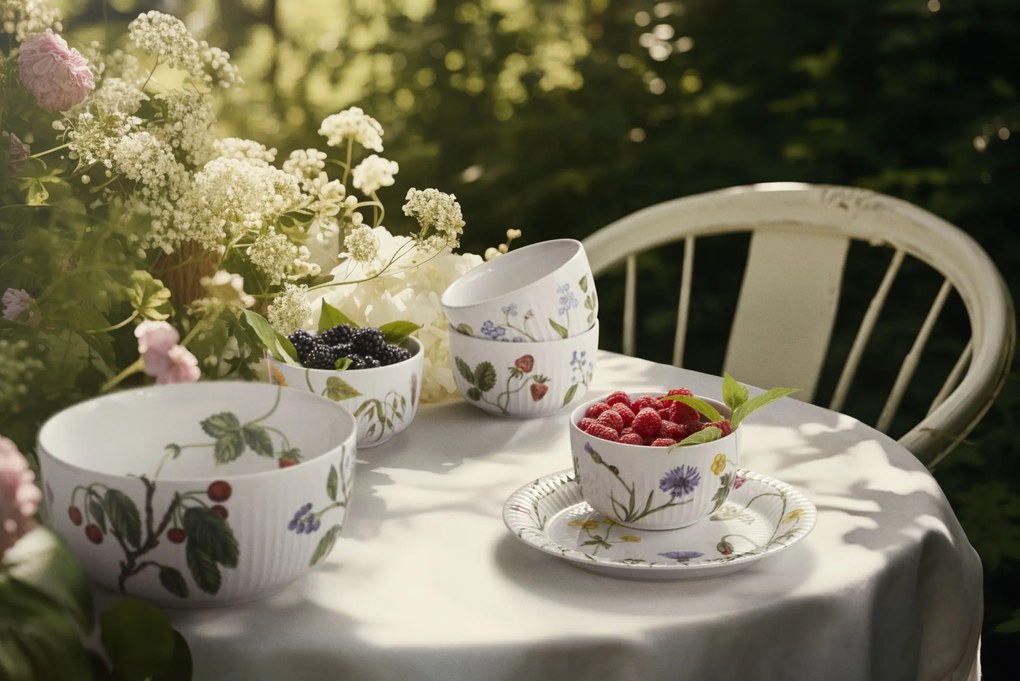 KÄHLER Porcelánová miska Hammershøi Wild Flowers 12 cm