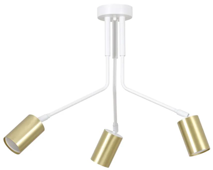 VERNO 3 | dizajnová stropná lampa Farba: Biela