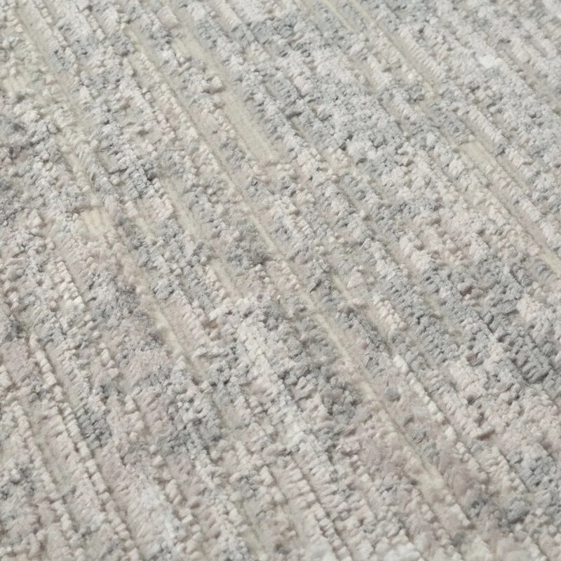 Dekorstudio Moderný koberec s vysokou gramážou OMEGA2 – strieborný Rozmer koberca: 120x170cm