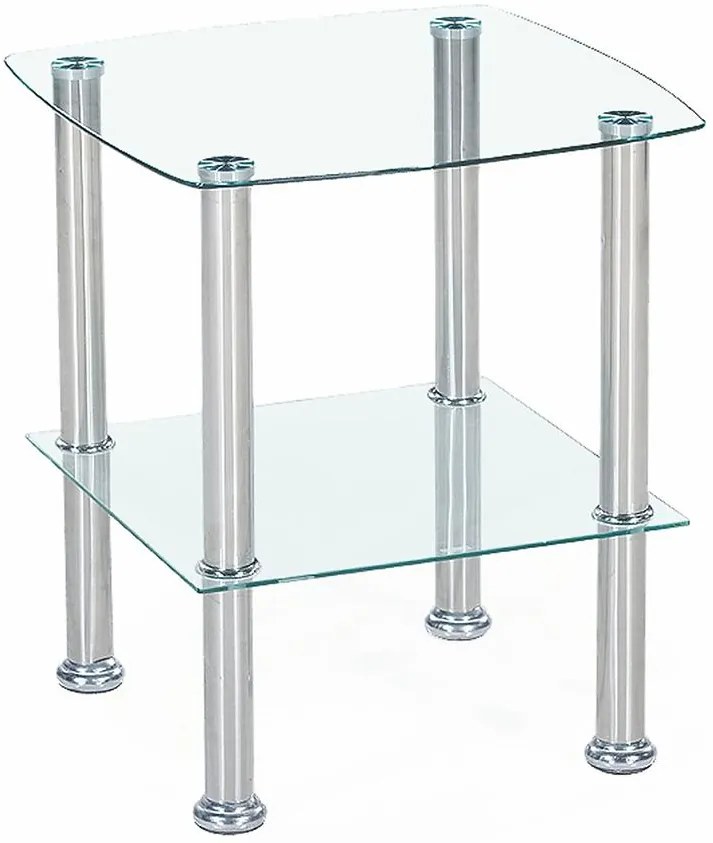 Konferenčný stolík Canaria bezfarebný 45