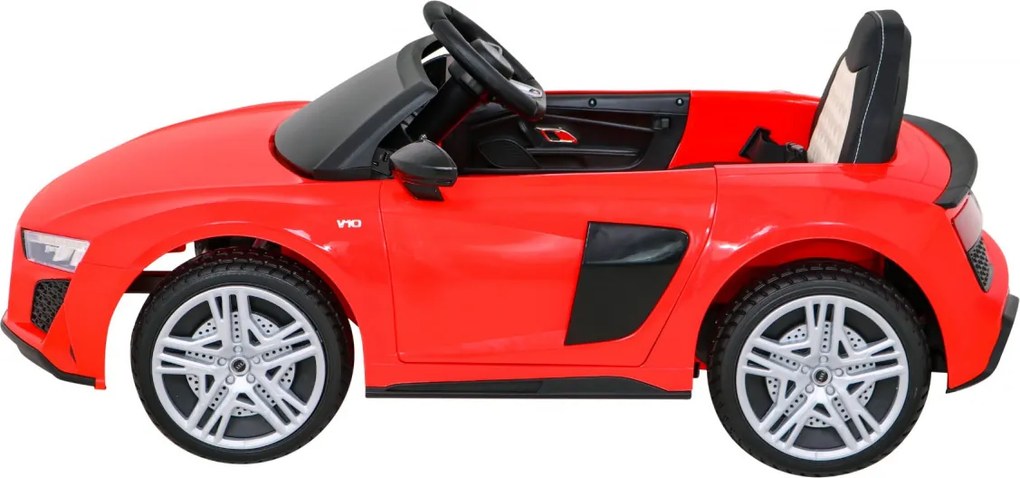 Ramiz Audi R8 LIFT batéria auto červená