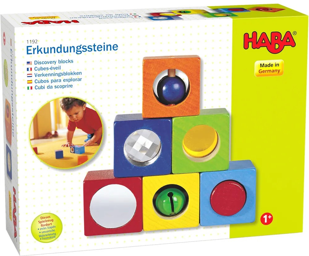 Zmyslové kocky – 6 ks