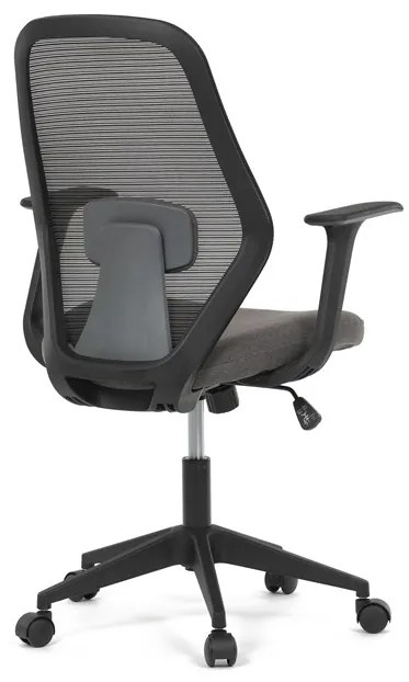 Autronic BONTEC Kancelárska stolička, hojdací mechanizmus, čierna sieťovina, KA-V3149 BK Farba: Čierna