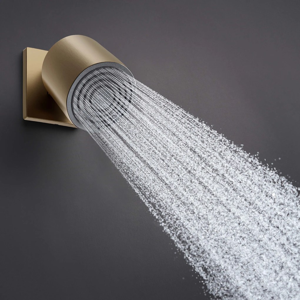 Hansgrohe Pulsify, nástenné pripojenie pre hlavovú sprchu 105, kartáčovaný bronz, HAN-24139140