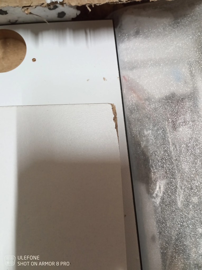 AKCIA Biela skrinka pod umývadlo MASON BL13, čierny vysoký lesk HG II. akosť