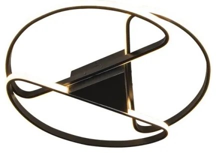 LED Stmievateľné stropné svietidlo LED/75W/230V 3000-6500K čierna + DO