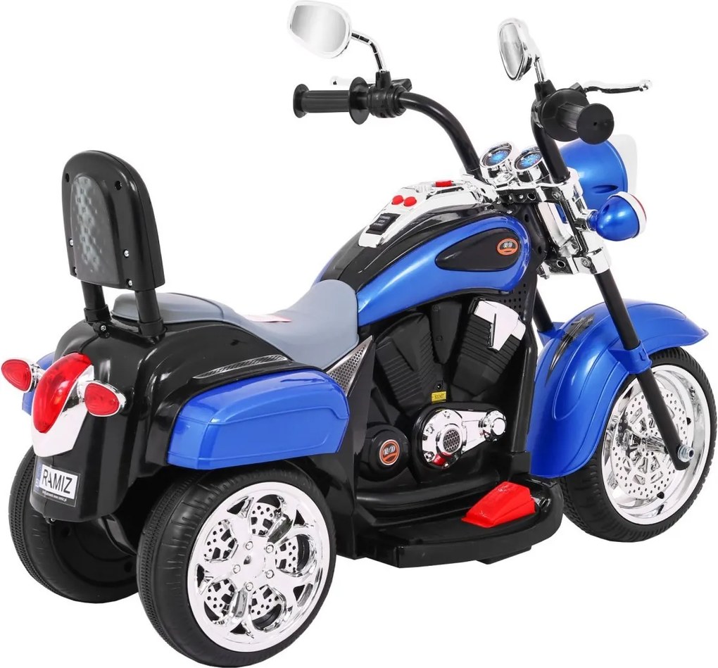 Ramiz Motorka Chopper NightBike modrá