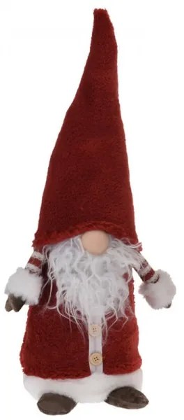Vianočný škriatok v červenom oblečení 59 cm