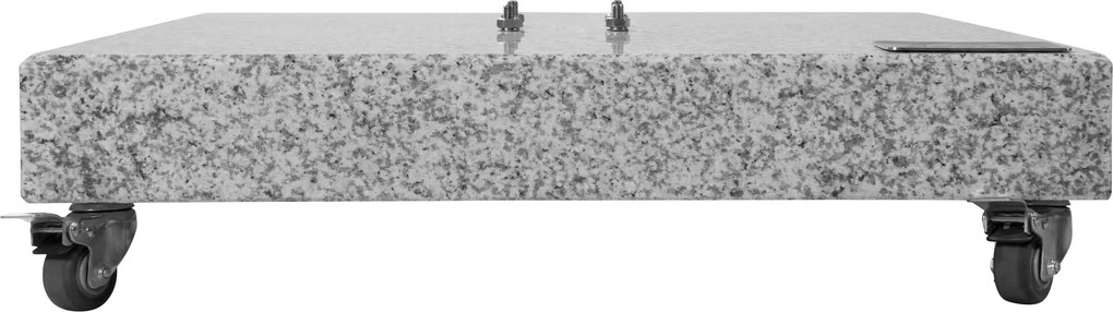 Doppler Pojazdný stojan na slnečník 140 kg - žulový s kolieskami