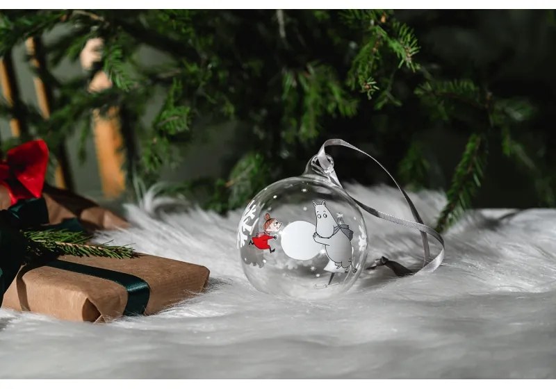 Vianočná ozdoba Moomin Snowflake 9cm
