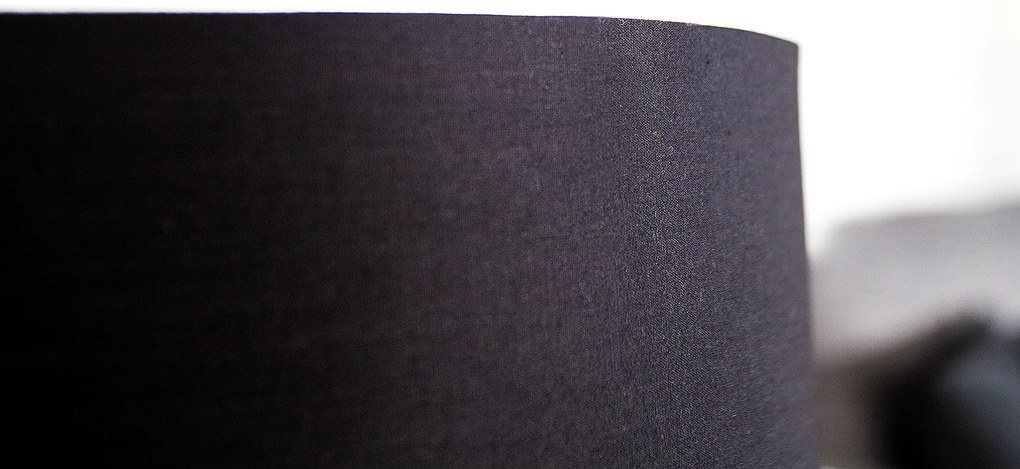 Stolná lampa Carla 60cm čierna