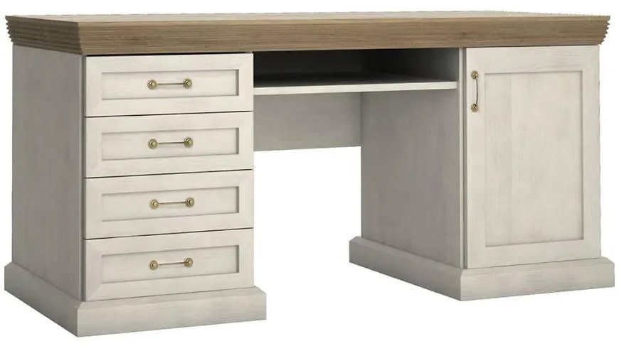 Písací stôl B1 Royal severská borovica/divoký dub